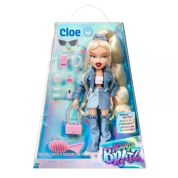 🔥Alwayz Bratz Cloe Fashion Doll with 10 Accessories and Poster BNWT🔥 - Picture 1 of 5